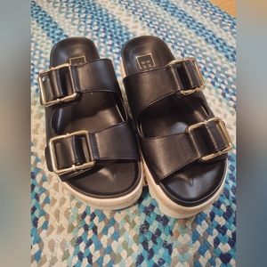 Shu Shop Black Sandals